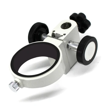 Stereo Mikroskop Prilagoditev Poudarek Imetnik Roko E Roko Glavo Imetnik Obroč Vreteno Stojalo Nosilec Premera 52 mm Pribor za Mikroskope