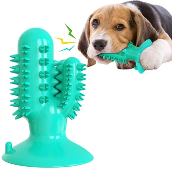 Trajno Pes Žvečiti Igrače zobna ščetka Igra Jjeza Inteligence Usposabljanje Gume Squeak Neuničljiv za Majhne, Velike Pse Dodatki