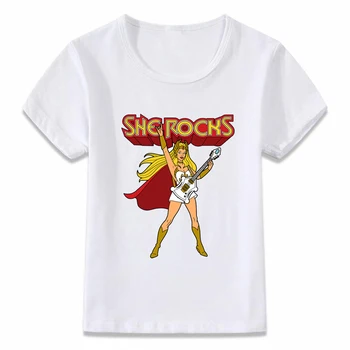 Otroci Oblačila T Shirt Je Človek Ona-ra Je Kamenje T-majica za Fante in Dekleta Malčka Srajce Tee