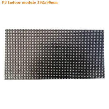 P3 Pixel led Plošče Digitalni Led Modul v Zaprtih prostorih Led Zaslon RGB Barvno Matriko 192X96mm