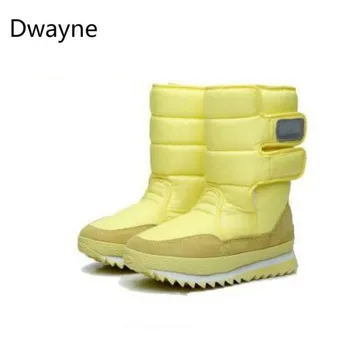 Dwayne Snowboots 2019 Blagovne Znamke Ženske Pozimi Škornji Mati Čevlji Antiskid Nepremočljiva Prilagodljiv Ženske Modni Priložnostne Čevlji Plus Velikost 46