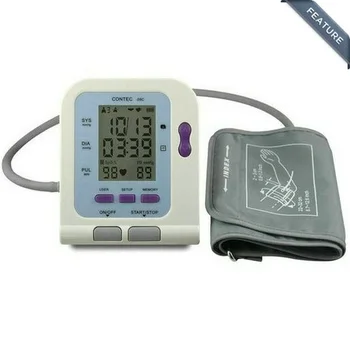 Roko Krvni Tlak Zgornji Samodejni Digitalni LCD Zaslon Srčni Utrip Meter