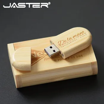JASTER leseni usb flash drive, pomnilniško kartico memory stick pen drive 4gb 8gb 16gb 32gb pendrive u disk debelo