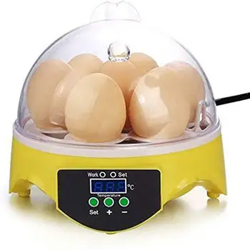 7 Jajc Inkubator Perutnine Inkubacije Oprema Za Kokoši Race Ptica, Golob Prepelice Perutnine Inkubator Inkubator Samodejno Obrnite Jajca