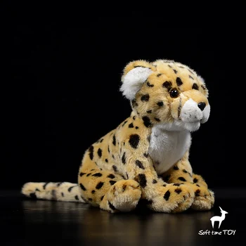 Resnično življenje Plišastih Leopard Lutka Igrače Childern Rojstni dan Darila Plišaste Igrače Dobra Kvaliteta