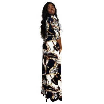 2020 Jeseni, Pozimi Ženske Modni Leopard Tiskanja Bodycon Dolgo Obleko Maxi Sexy Klub Stranke Obleke Afriške Vestidos Plus Velikost 1022