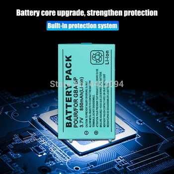 1-5pcs 3,7 v 850mAh Polnilna Litij-ionska Baterija + Orodje Paket Komplet za Nintendo Gameboy Advance GBA SP Zamenjava