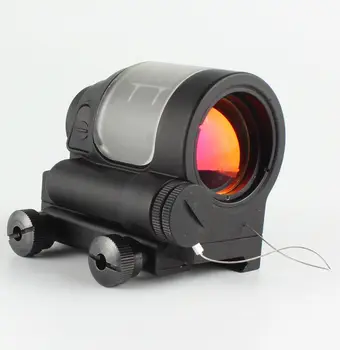 Magorui Taktično Reflex Sight Sončne Energije Sistema Trijicon SRS 1X38 Red Dot Sight RifleScope Lov Laser Collimator Očeh