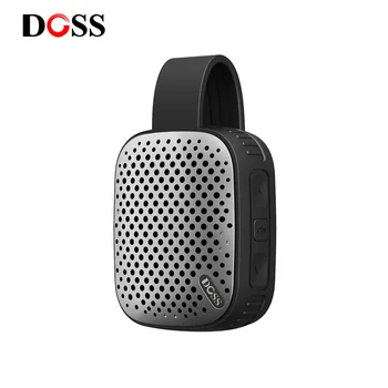 DOSS Mini Prostem Prenosne Brezžične Bluetooth Stereo Zvočnik Z Traveler Kavljem IPX4 Nepremočljiva Dustproof vgrajeni mikrofon