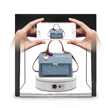 22 cm 360-Stopinjski Daljinski Nadzor Hitrosti, Smeri, Električni Rotacijski Gramofon 3D Skeniranje Fotografije Prikaz Stojalo za Nakit Zaslon