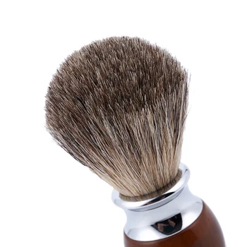Jazbec britje krtačo moških strokovno frizuro brado obraz, čistilne naprave, orodje