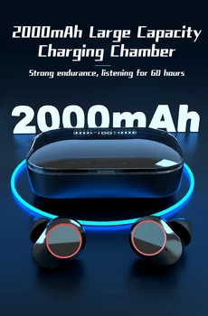 2021-G05 Tws Brezžične Bluetooth Slušalke Slušalke 5.0 V Uho Šport Nepremočljiva Oznake Hrupa S Črno Belo Roza Prostoročno