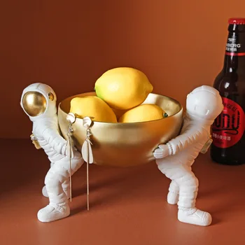 Nordijska Astronavt Smolo Slika Okraski za Shranjevanje Figurice Dom Dekoracija dodatna Oprema za Dnevni Sobi, Okraske za Dom Dekor
