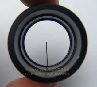 WF10X/18mm Okular z kazalec za biološki Mikroskop z 23.2 mm Vgradna Velikost
