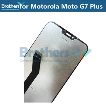 Za Motorola Moto G7 G7 Plus Zaslon LCD, Zaslon na Dotik, Računalnike za Motorola G7 LCD Montažo LCD Zaslon Telefona Zamenjava Preizkušen