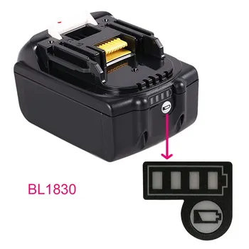 10pcs/set Baterije Plating Nikljeve plošče, Nikljeve Stanja Power LED Zaslon za Makita BL1830 18650 Baterija Litij-Dodatki