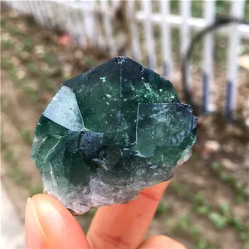 Zelena Fluorite Grobo Mineralni Kristali Naravni Kremen Zdravljenje Draguljev, Reiki, Kamni Doma Dekoracijo