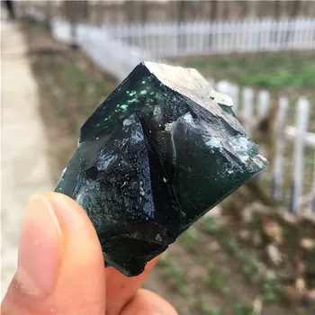 Zelena Fluorite Grobo Mineralni Kristali Naravni Kremen Zdravljenje Draguljev, Reiki, Kamni Doma Dekoracijo