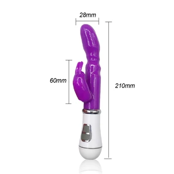 12 Hitrost Vibrator Rabbit Vibrator za G-spot Massager Klitoris Stimulator Spolnih Igrač za Ženske Ženski Masturbator
