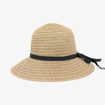 Najboljši prodajalec sončnega žensk Zložljive moda na plaži Big Roba Pokrivalo Ženske nova zunanja slamnik bazena oblikovan nedelja klobuk
