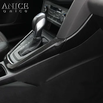 PRIMERNI Za ford Focus RS ST MK3-2018 2pc Ogljikovih vlaken barva, ABS Prestavljanje Zunanji Plošča Pokrov Trim LHD LEVI STRANI