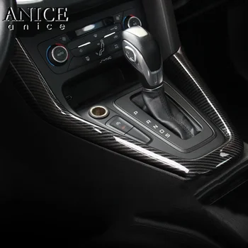 PRIMERNI Za ford Focus RS ST MK3-2018 2pc Ogljikovih vlaken barva, ABS Prestavljanje Zunanji Plošča Pokrov Trim LHD LEVI STRANI