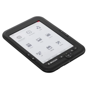 BK-6006 Prenosni E-Book Reader 8GB E-Ink 6 Inch Večfunkcijsko Odslej 800X600 z Visoko Ločljivostjo 300 dpi Zaslon