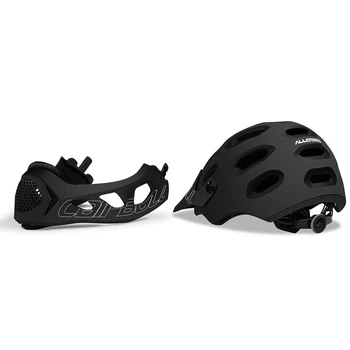 Gorsko kolo za odrasle moške in ženske čelade skupaj MTB poln obraz čelade ekstremnih športov, kotalkanje varnostne čelade