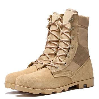 2020 moške prostem čevlji vojaške puščavi taktično čevlji za jesen in zimo udobno, visoko-top boj proti puščavski škornji škornji