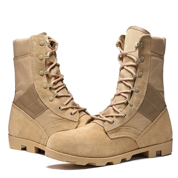2020 moške prostem čevlji vojaške puščavi taktično čevlji za jesen in zimo udobno, visoko-top boj proti puščavski škornji škornji