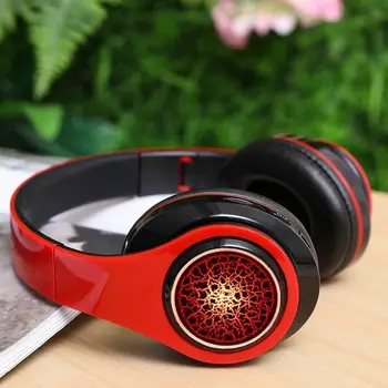 B39 Bluetooth Slušalke Brezžične Prenosna Zložljiva Univerzalno Zložljive Slušalke Z LED Pisane Luči Dihanje