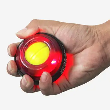 Mavrica LED Mišične Moči Žogo Zapestje Žogo Trener Sprostite se Vrtavka PowerBall Žiro Roko Vaditelj Strengthener Fitnes Oprema