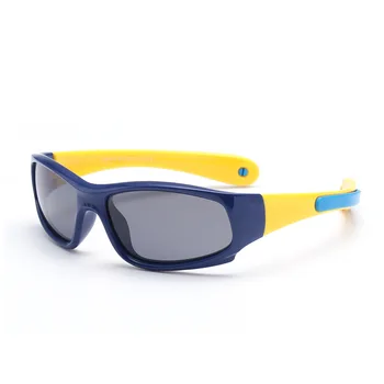 KRMDING Ni enostavno pokvarjen Otroci TR90 Polarizirana sončna Očala Otrok Varnosti blagovne Znamke Očala Prilagodljiva Gume, ki je Otroka Oculos Infantil UV400