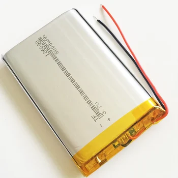 3,7 V 8000mAh Litij-Polymer Li-Po Baterija za Polnjenje Li celic, GPS, PSP, DVD PAD E-knjige tablični računalnik power bank 126090