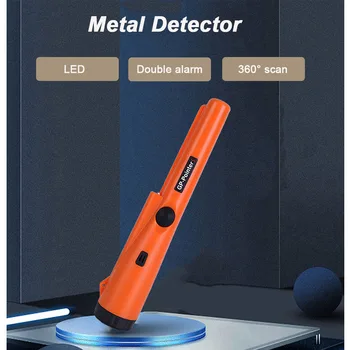 Strokovno Detektorji Kovin LCD Zvok Vibriranja za Alarm Indikator Anti-padec Shockproof Detektorji Kovin Zaklad Zlata Detektor Kovin