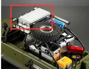 1/10 RC8WD OSNO unpainted Rock Crawer Okvir gredice plastičnih kompleti rdeče elektronske opreme polje majhne baterije, Gorivne Celice Radio Box