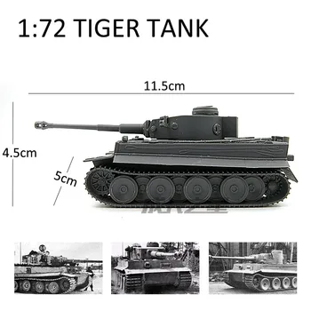 1/72 Sestavljeni Model Tank nemški Tiger-Tip Vzdrževanje Panther M1A2 Merkawa Leopard 2A5 Tank 6 Modelov