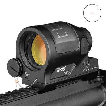 Trijico SRS Sončne Energije RED Dot Sight / Vojaško Orožje Pogled Red Dot Zaprti Reflex Sight Za Lov Področje uporabe