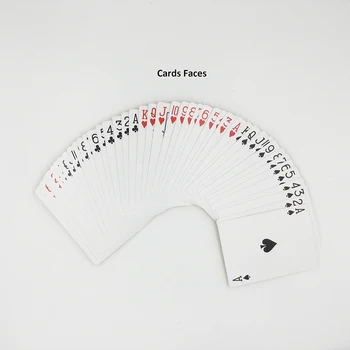 Visoka Kakovost Črno Jedro Papir, Igralne Karte, CIGARE Mednarodnih Igralne Karte, Velik Nasmeh Obraz Poker Kartice Krovom