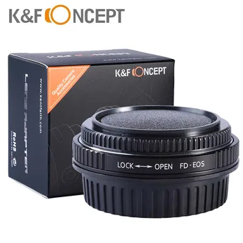K&F KONCEPT Pro Objektiv Nastavek za Canon FD, Novo FD, FL Objektiv za Canon EOS Fotoaparat Canon 1D, 1DS Mark III, IV, 1DX, 1DC