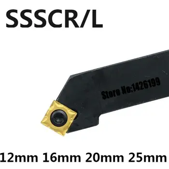 1PCS SSSCR1212H09 SSSCR1616H09 SSSCR2020K09 SSSCR2525M09 SSSCR2020K12 SSSCR2525M12 SSSCL1616H09 SSSCL CNC Zunanje Stružnica orodja