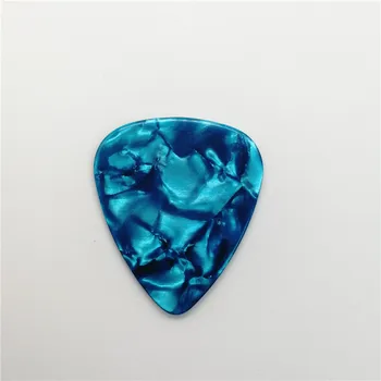 Premimum Kakovosti Light Blue Pearl Celuloidnih Kitaro Izbirčen Prazno Pearloid Modro Nebo, Kitara Peresom 100 KOZARCEV MOQ