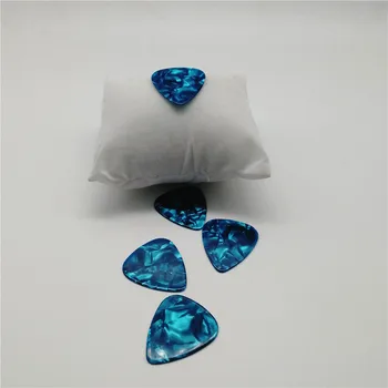 Premimum Kakovosti Light Blue Pearl Celuloidnih Kitaro Izbirčen Prazno Pearloid Modro Nebo, Kitara Peresom 100 KOZARCEV MOQ