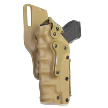 Levo, Desno Roko Pištolo Kubura Vrečko Primeru za Glock 17 19 Beretta Colt Sig p226 Usp Univerzalni Tok Prilagodite Fit s taktično luči