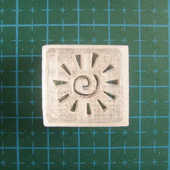 Brezplačna dostava Sol ročno izdelana mila žig Poglavje pečat plesni mini diy vzorce naravnih 2 cm