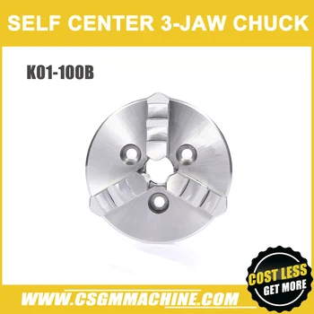K01-100B Mini 3-Vpenjalne Čeljusti/100mm self-centriranje Chuck/mini Stružnica chuck
