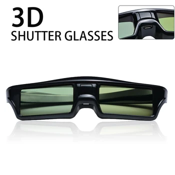 Bluetooth 3D Očala Aktivna Sprožilec za ponovno Polnjenje Očala Združljiv z Epson Projektor/Sony Sharp Panasonic Samsung 3D TV