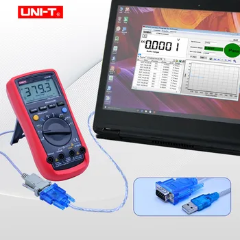 UT61B ENOTO Digitalni Multimeter Auto Obseg RS232 USB RAČUNALNIŠKE Programske opreme Podatkov Držite Temperatura, Auto Power Off Najboljših Natančnost 1% Multimetro