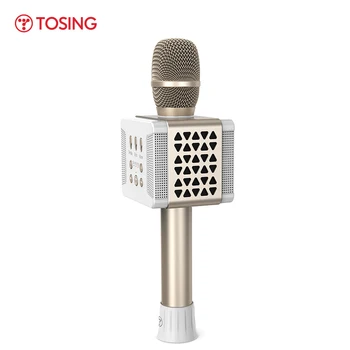 TOSING Brezžična tehnologija Bluetooth Karaoke Mikrofon 3 in1 Prenosni Ročni Mikrofon Stranka Rojstni dan Zvočnik