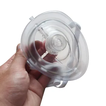 1pcs Veliko Srce Obliko Polje CPR Resuscitator Masko Prve Pomoči za Reševanje ust do Ust z Eno Način Ventil Žep Sili